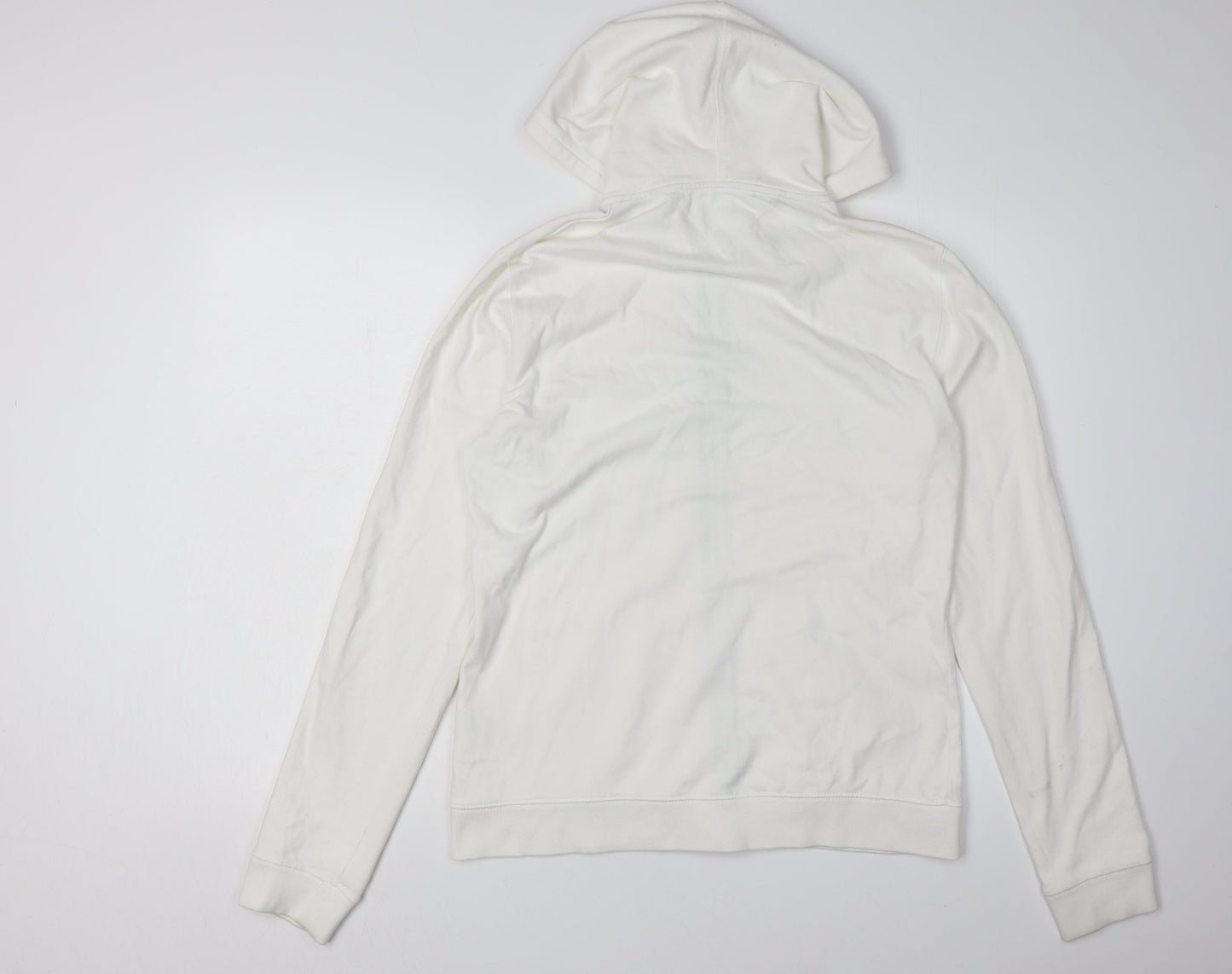 Tommy Hilfiger Unisex White XL Full Zip Hoodie