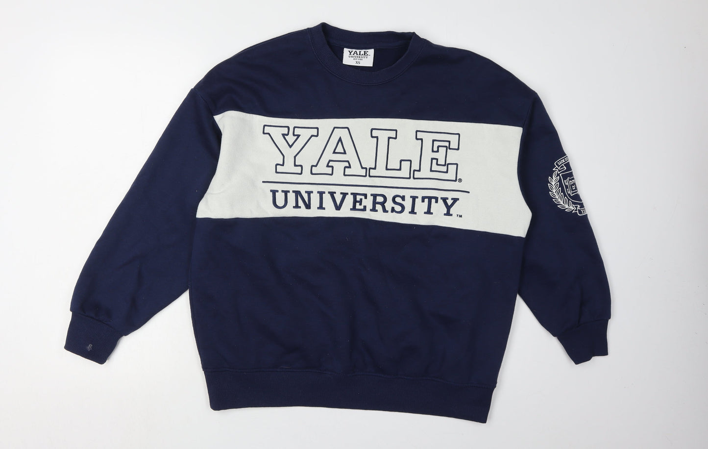 Yale University Blue Pullover Sweatshirt XS