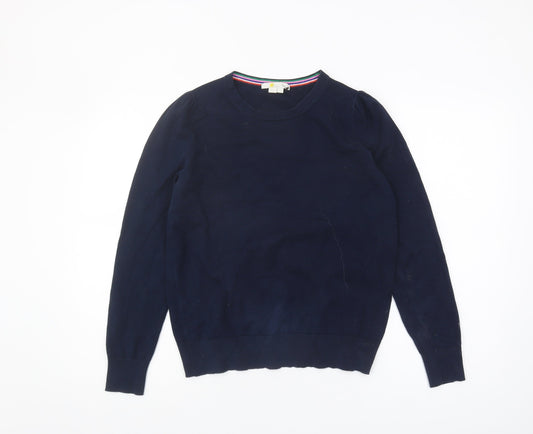 Boden Women's Blue Pullover Jumper, M, Crew Neck, Casual