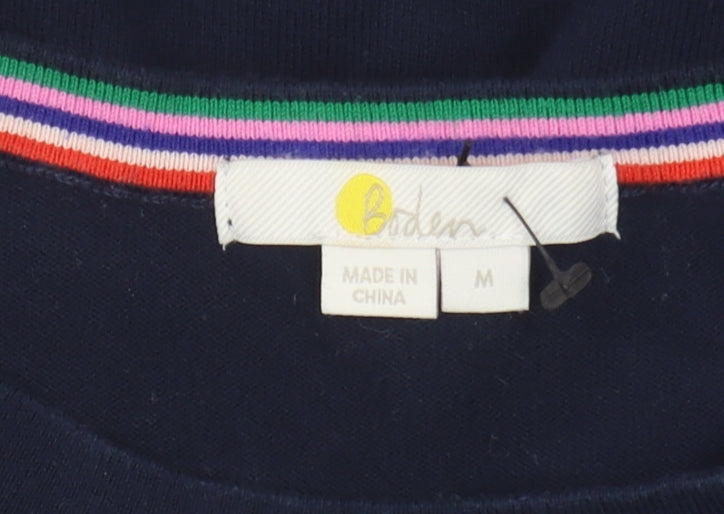 Boden Women's Blue Pullover Jumper, M, Crew Neck, Casual