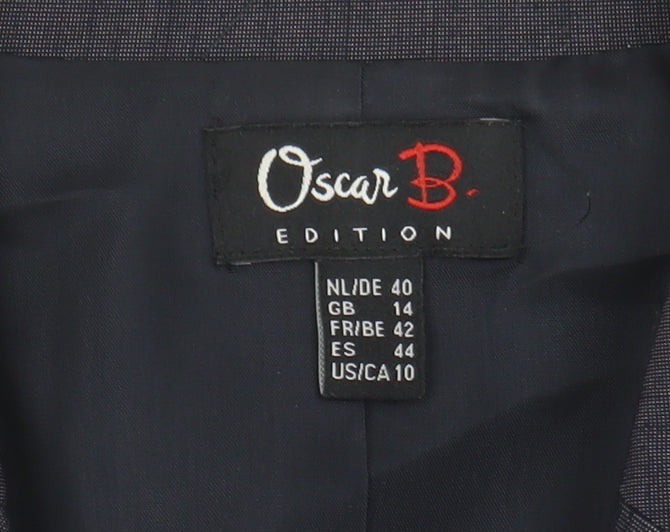 Oscar B Women's Black Suit Jacket Size 14