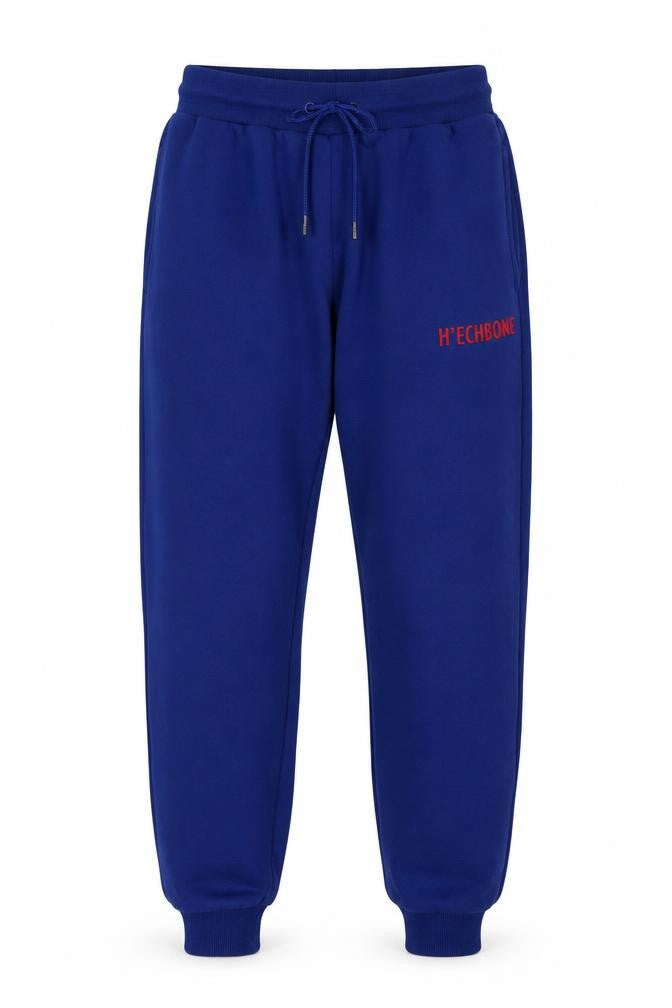 H'ECHBONE Womens Blue Jogger Trousers S Casual