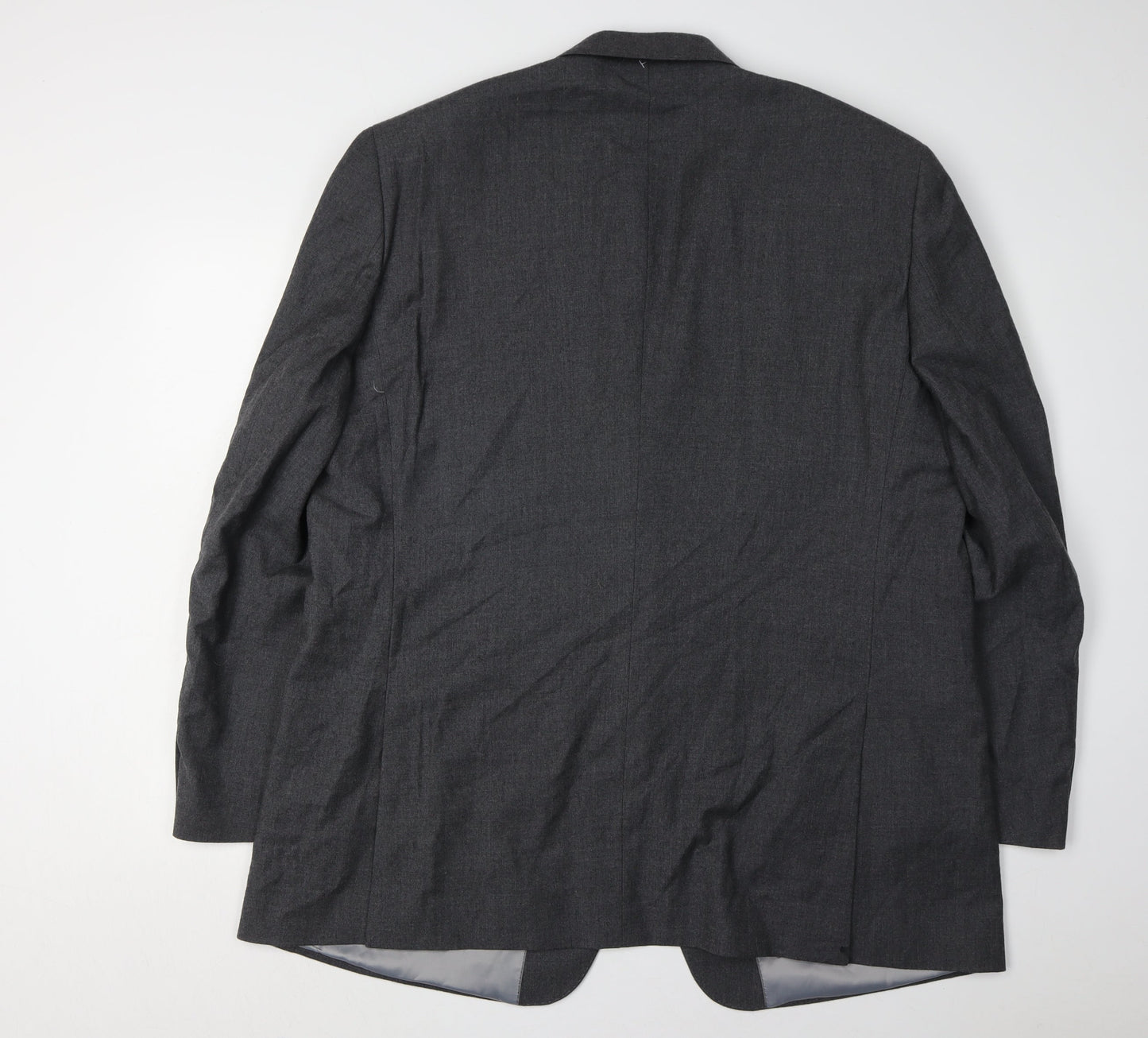 Brook Taverner Men's Grey Regular Fit Suit Jacket 48R