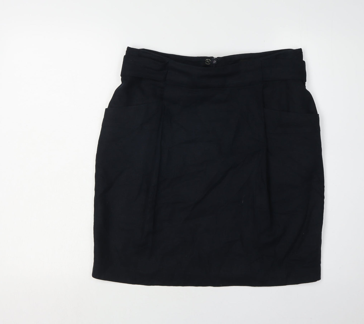 Marks and Spencer Women's Black Pencil Skirt, Size 14