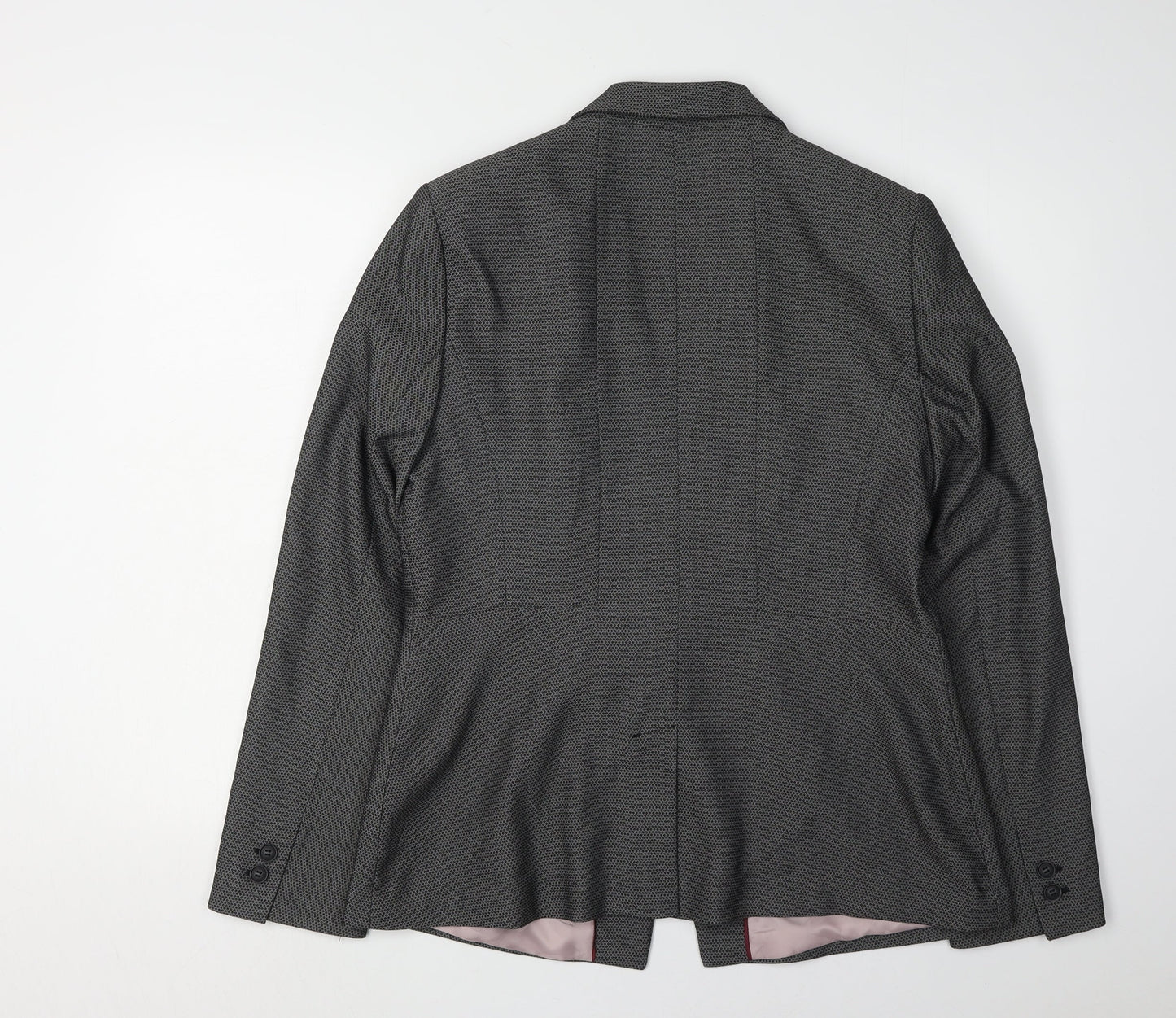 Next Women's Grey Blazer UK 16, Lined Business Wear