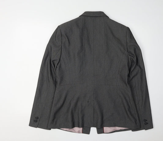 Next Women's Grey Blazer UK 16, Lined Business Wear