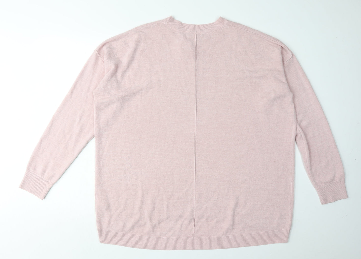 Principles Women's Pink Pullover Jumper Size 18