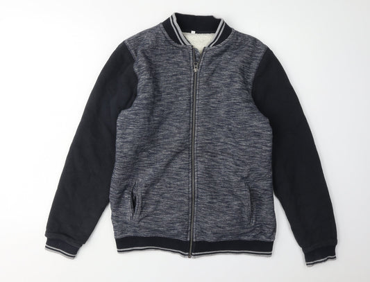 Marks and Spencer Boys Blue Full Zip Hoodie 13-14 Years