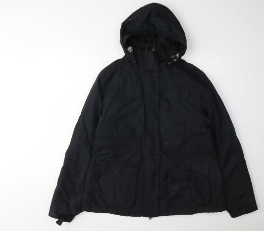 Shires Equestrian Women's Black Anorak Jacket L