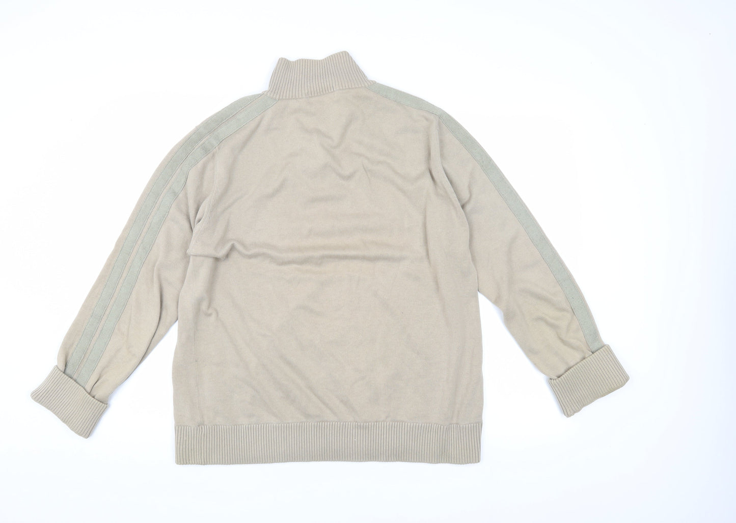 Marks and Spencer Men's Beige Knit Sweatshirt L