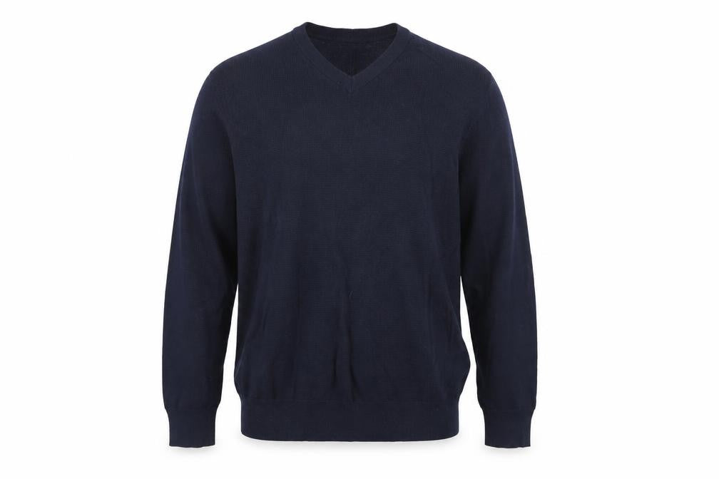 1778 Debenhams Men's Blue V-Neck Pullover Jumper L