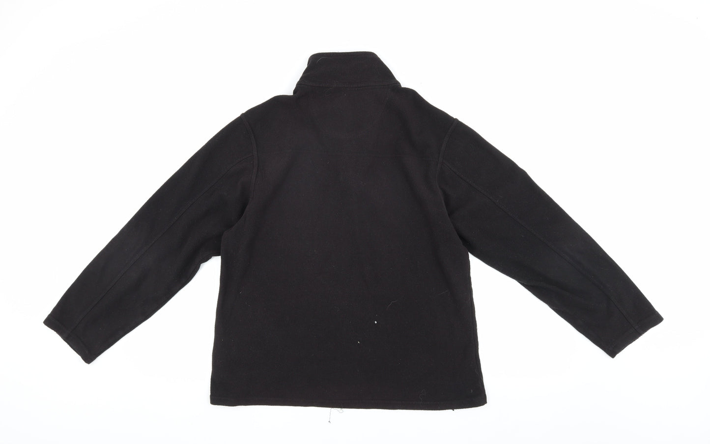 Marks and Spencer Men's Black Fleece Sweatshirt, M