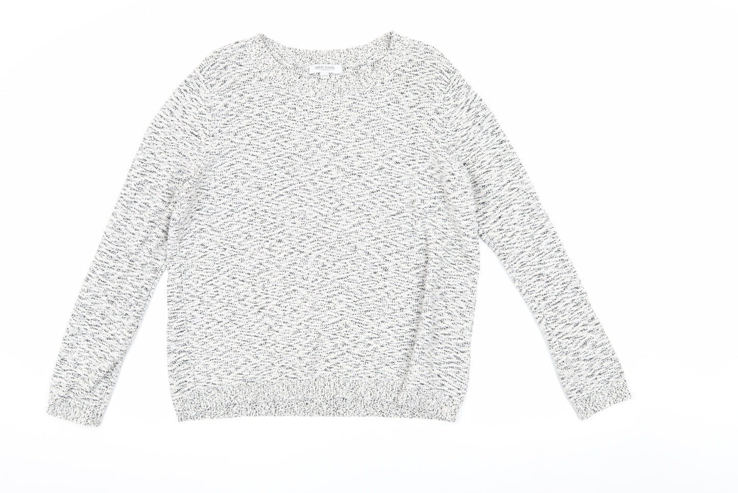 Great Plains Women's Grey Pullover Jumper, Size 14
