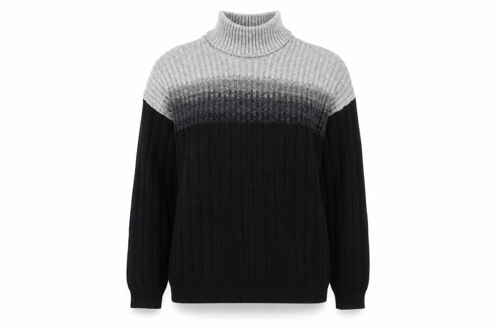 BHS Womens Black Roll Neck Wool Blend Jumper