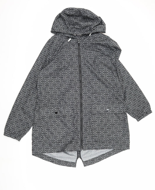 Marks and Spencer Women's Black Geometric Jacket M