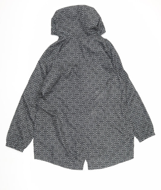 Marks and Spencer Women's Black Geometric Jacket M