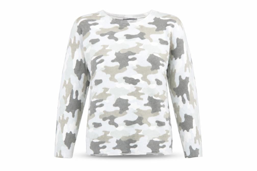 Marks and Spencer Women's Camouflage Jumper Size 14