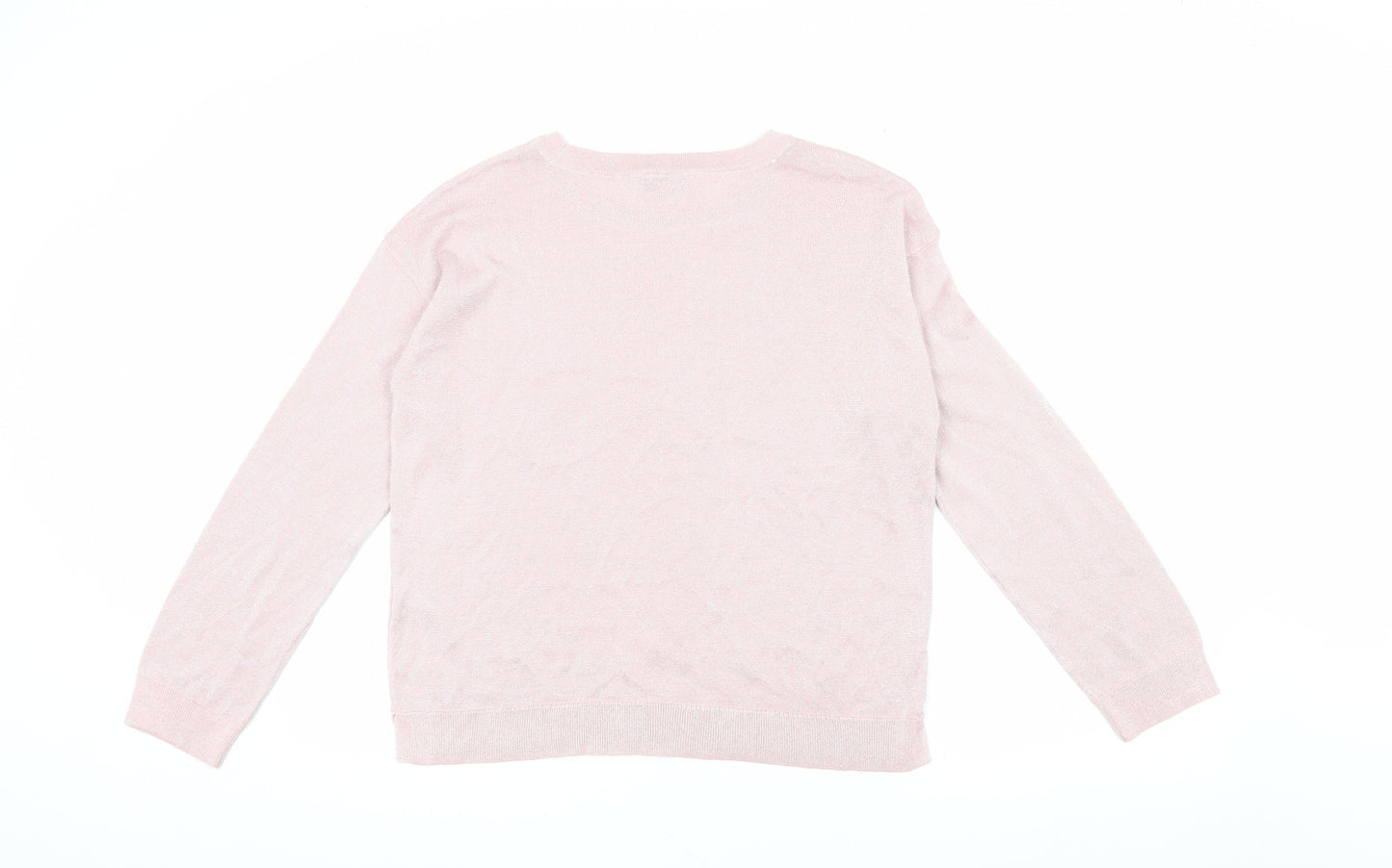 Marks and Spencer Women's Pink Pullover Jumper S