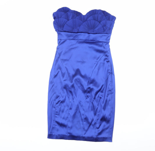 Ted Baker Women's Blue Bodycon Dress, Size -