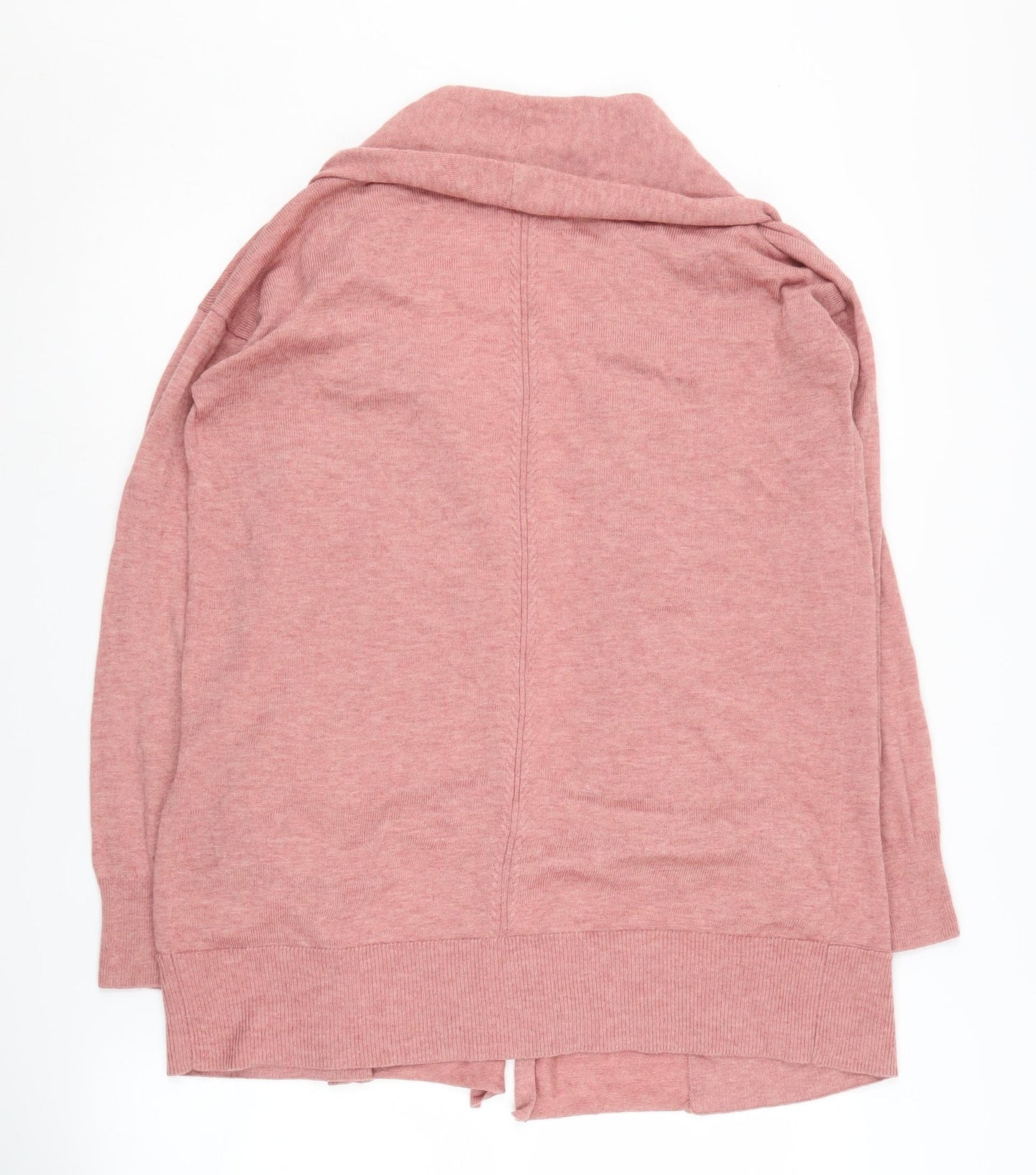 Fat Face Women’s Pink Open Front Cardigan Size 12 Casual