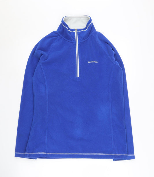 Craghoppers Women's Blue Fleece Sweatshirt UK 12