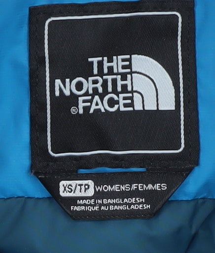 The North Face Women's Blue Puffer Waistcoat XS