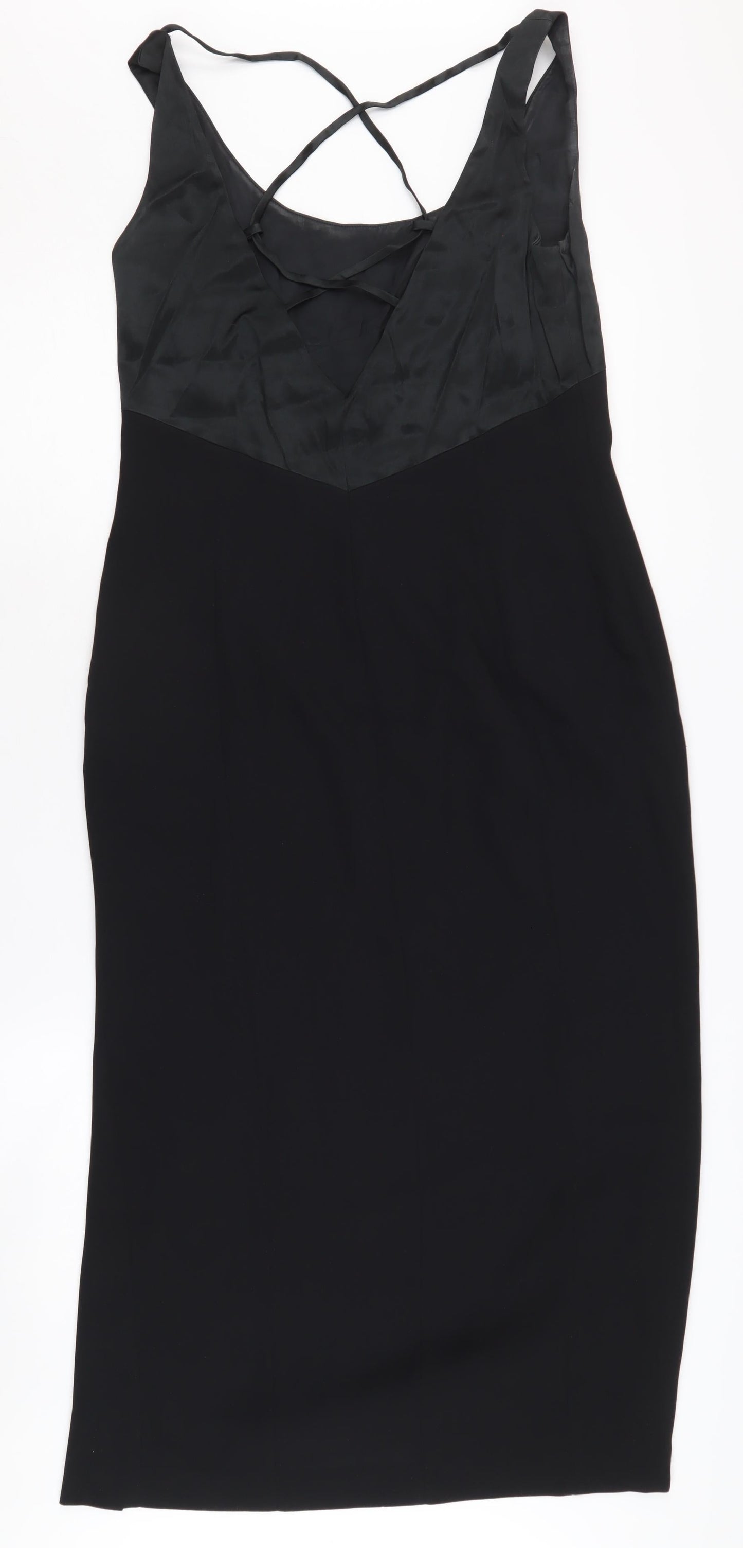 Planet Women's Black Sleeveless Sheath Dress Size 12
