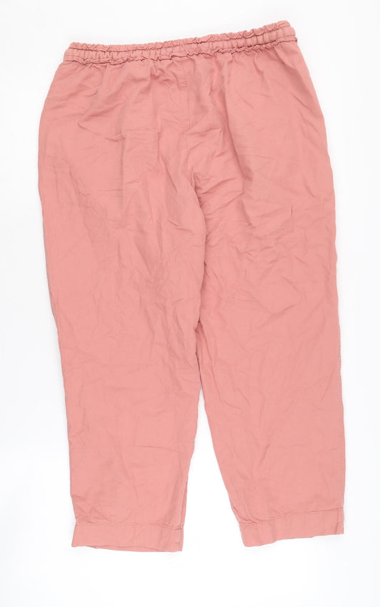 GAP Women's Pink Jogger Trousers M