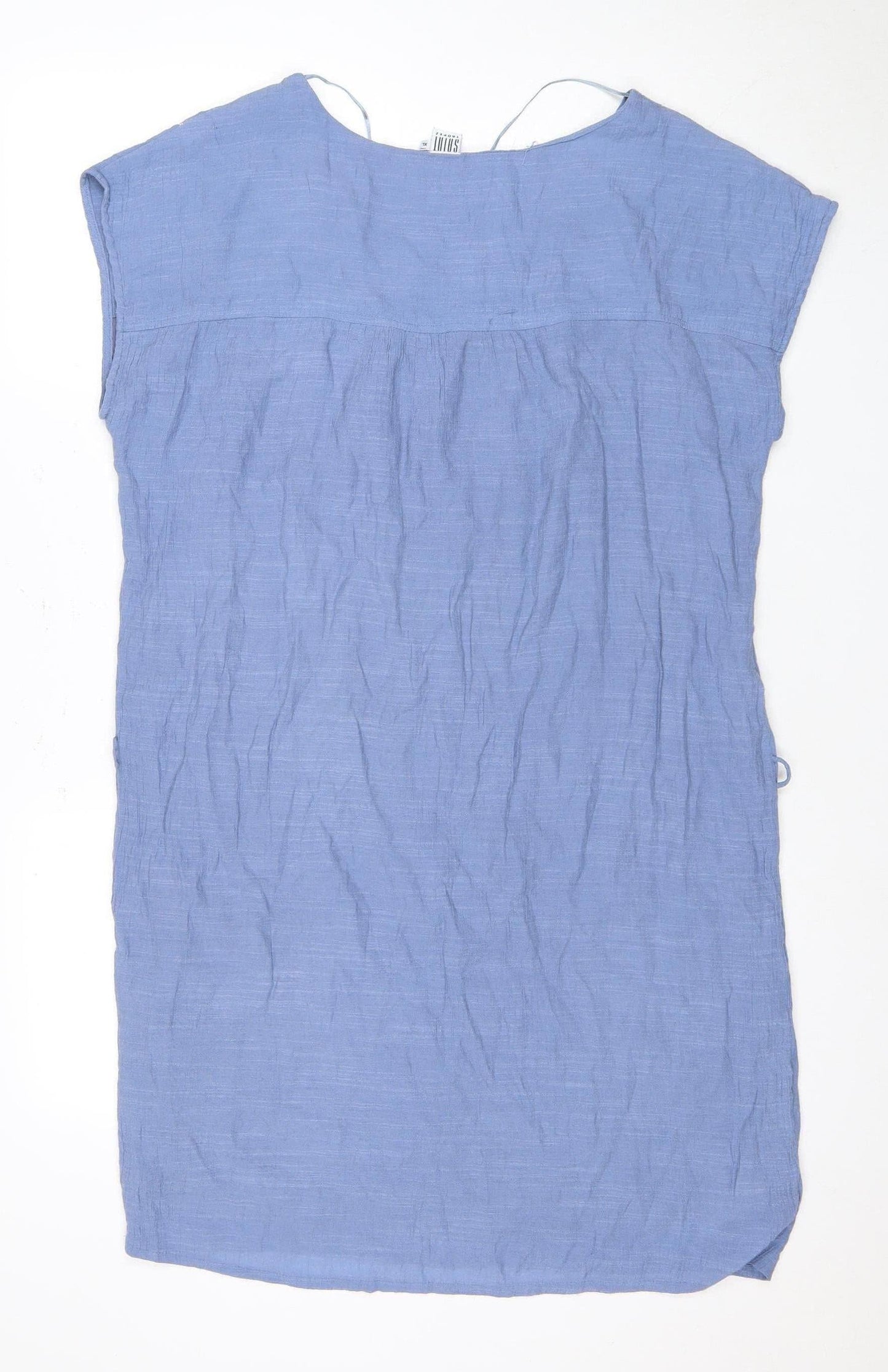 Saint Tropez Women’s Blue Knee Length Shift Dress XL