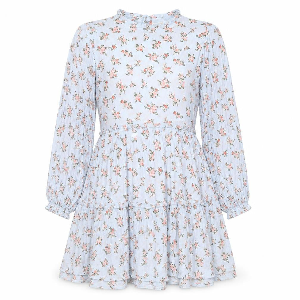 STR Women's XS Multicoloured Floral A-Line Dress
