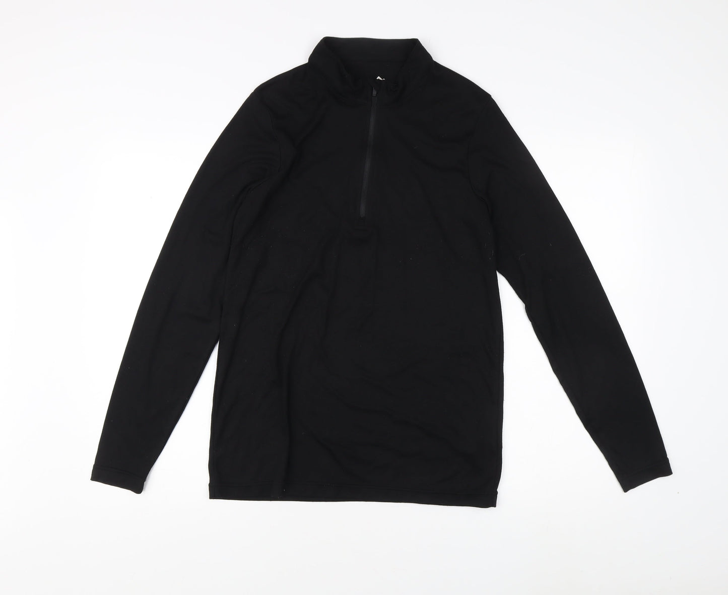 Peter Storm Unisex Black Zip Sweatshirt Size L