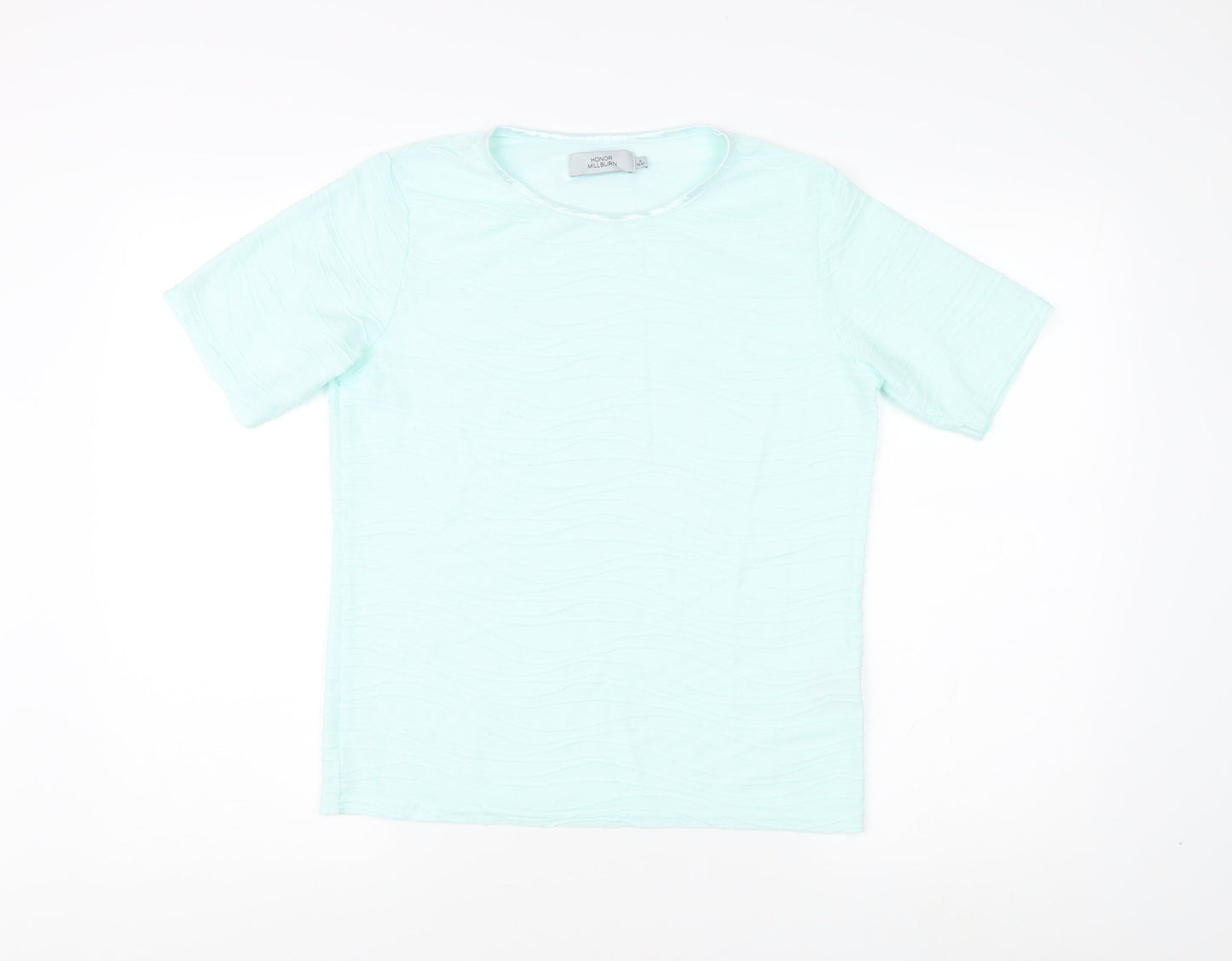 Honor Millburn Women's Green T-Shirt S Short Sleeve