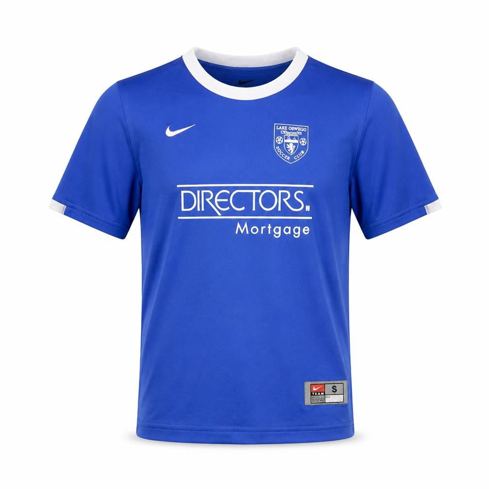 Nike Boys Blue Football Jersey T-Shirt S