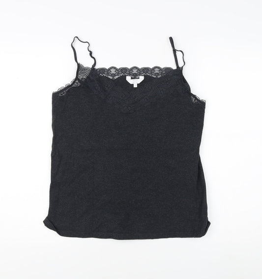 FatFace Women's Black Camisole Tank L