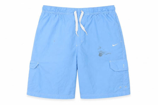 Nike Men's Blue Board Shorts L Elastic Drawstring Fit