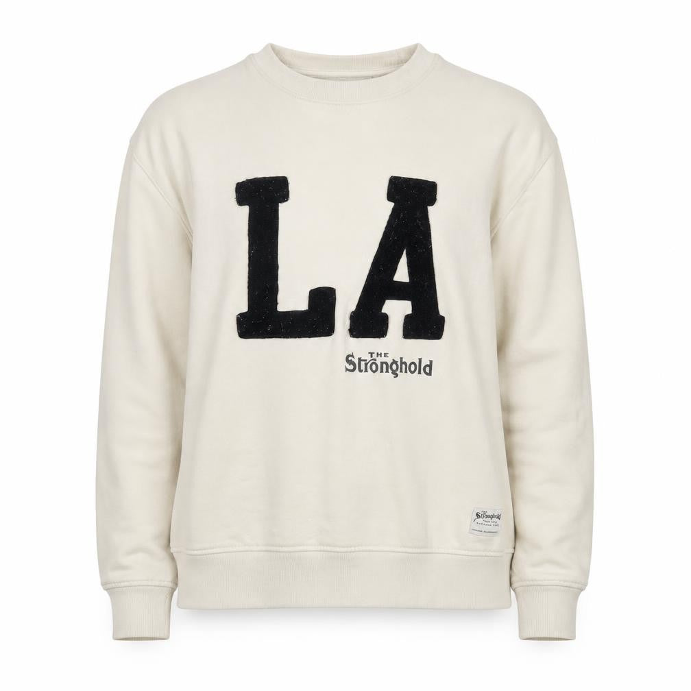 The Womens Stronghold Ivory Medium Pullover Sweatshirt