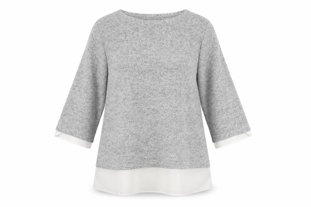 Wallis Women's Grey Tunic Jumper Size 10