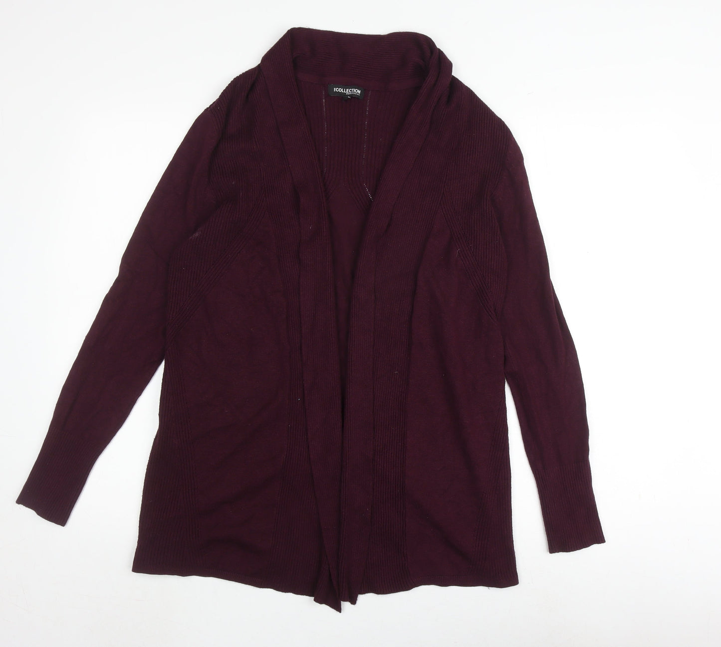 The Collection Women's Purple Open Front Cardigan Size 12