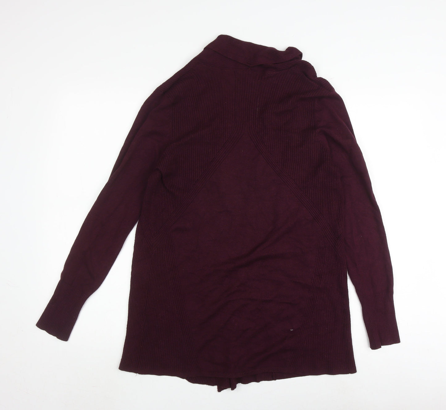The Collection Women's Purple Open Front Cardigan Size 12
