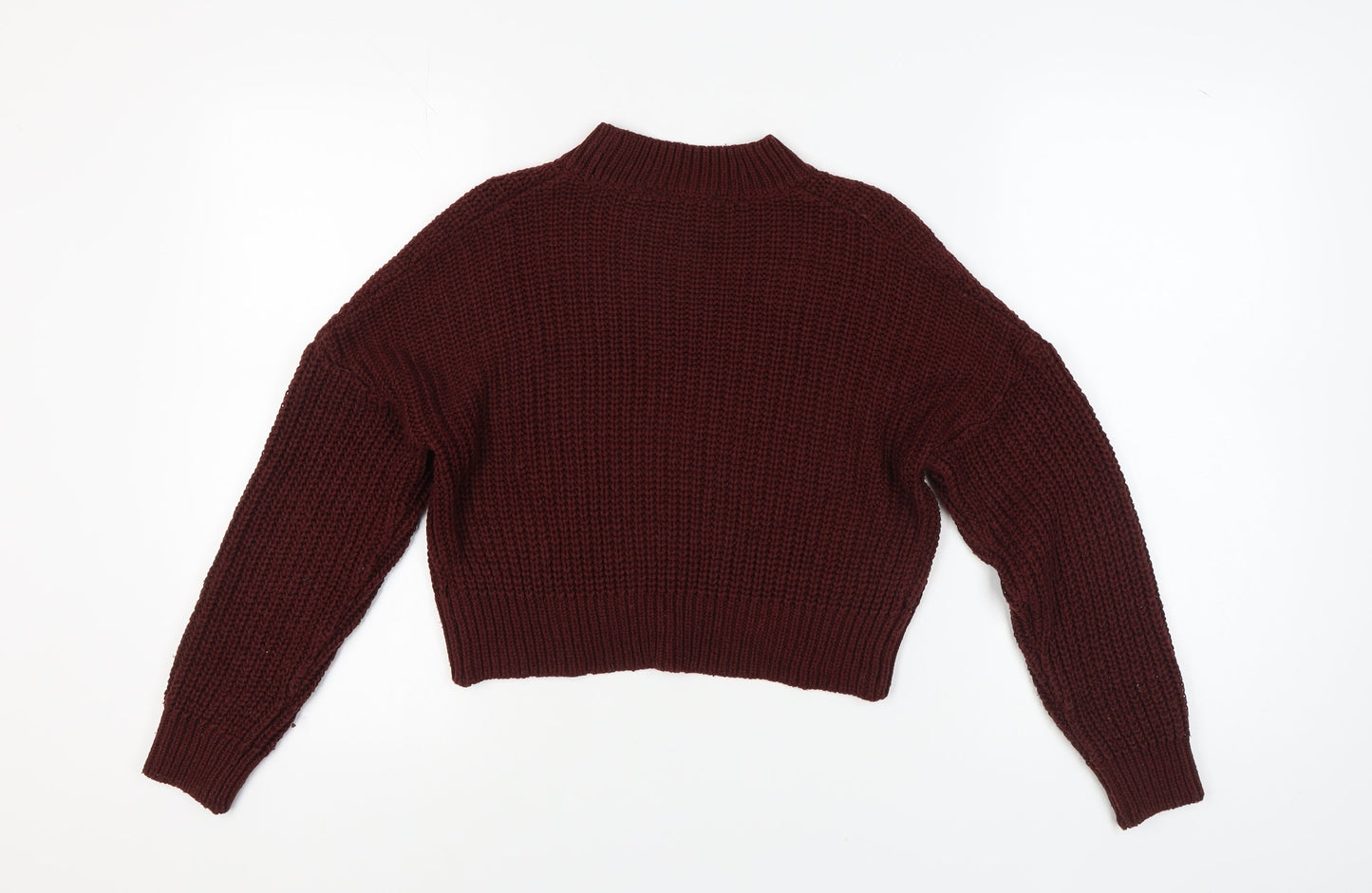 New Look Girls Red Pullover Jumper Size 10-11 Years