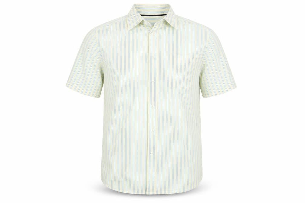 Marks and Spencer Men's Multicoloured Striped Shirt M