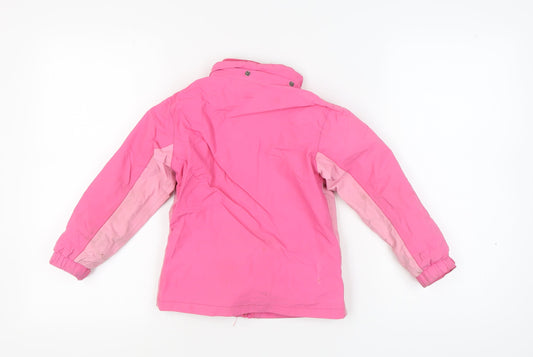 Mountain Warehouse Girls Pink Waterproof Puffer Jacket 5-6 Years
