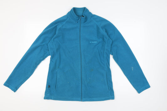 Mountain Life Women's Blue Fleece Jacket Size 14