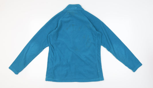 Mountain Life Women's Blue Fleece Jacket Size 14
