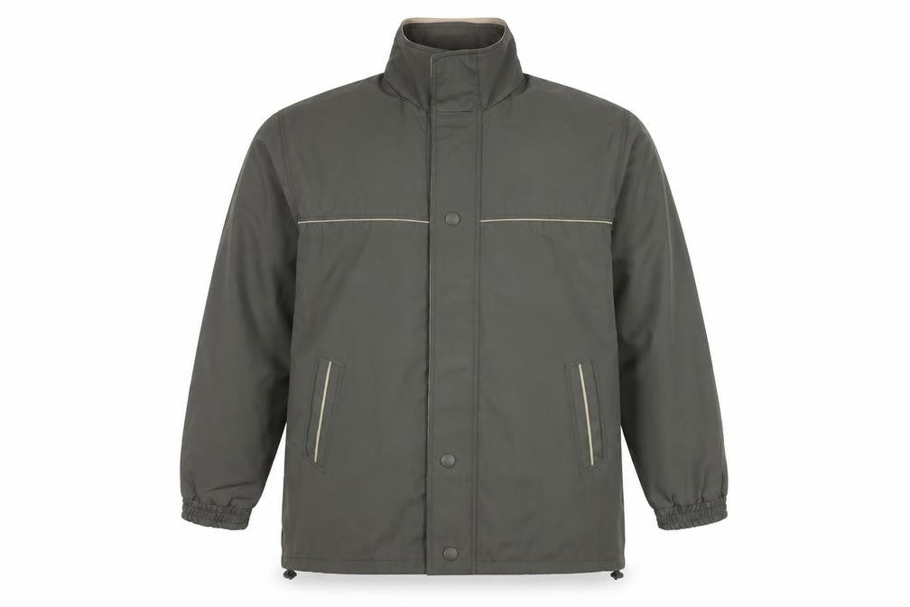 Hongxing Men's 2XL Grey Basic Jacket