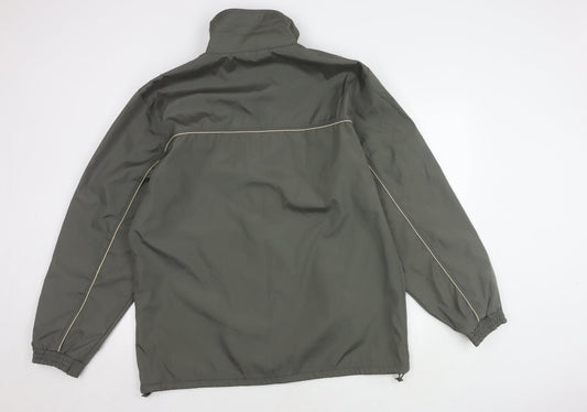 Hongxing Men's 2XL Grey Basic Jacket