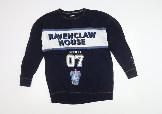 Harry Potter Blue Ravenclaw Sweatshirt Unisex Size 10