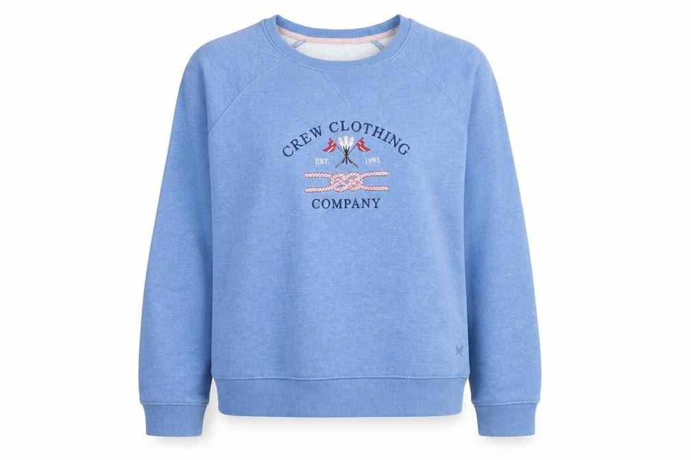 Crew Clothing Blue Pullover Sweatshirt Size 14