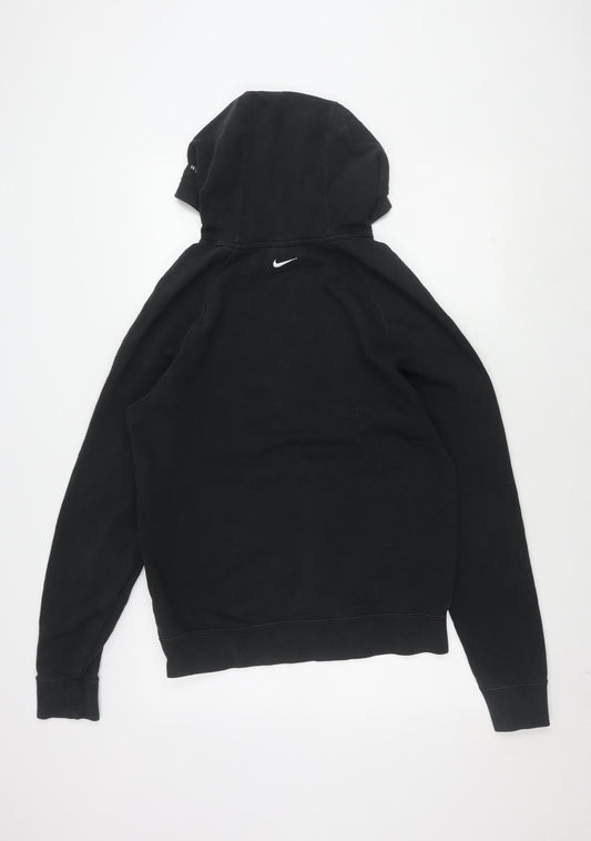 Nike Men's S Black Pullover Hoodie - Fleece Sportswear