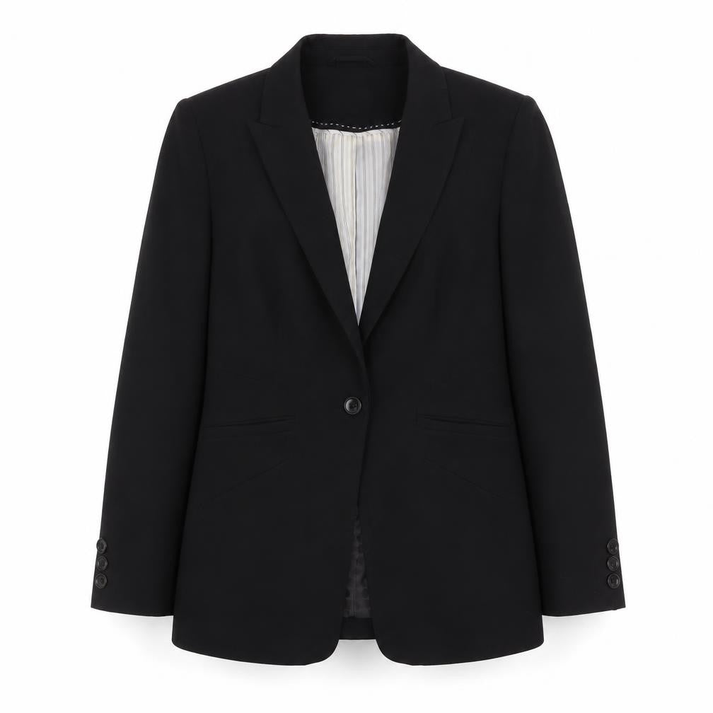 Marks and Spencer Women's Black 12 Blazer, Classic Style